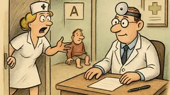 Vic: Doktore, u čekaonici pacijent bez nogu!