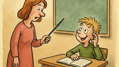 Vic: Učiteljica pita Pericu zagonetku…