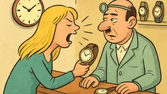 Vic: Dođe plavuša kod urara s satom