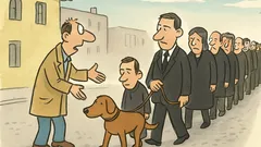 Vic: Ide čovjek ulicom i ugleda sprovod