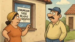 Vic: Fata ugleda oglas na prozoru kuće