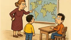 Vic: Učiteljica zove Muju pred kartu