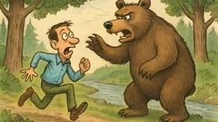 Vic: Šeta ateist šumom i divi se...