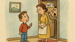 Vic: Majko, koristi li Bog naš WC?