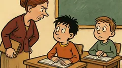 Vic: Pita učiteljica Pericu za kašnjenje