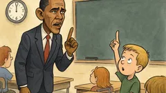 Vic: Otišao Obama u posjet školi...