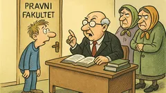 Vic: Student polaže ispit na Pravnom