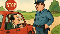 Vic: Policajac zaustavi odvjetnika na STOP-u