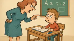 Vic: Učiteljica prekorava malog Ivicu