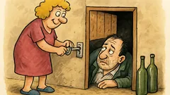 Vic: Jučer mi muž kaže, muškarci su vino