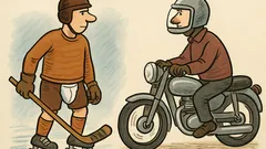 Vic: Zašto muškarci kasne s kacigom?