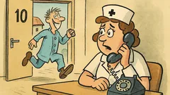 Vic: Zvoni telefon u bolnici…