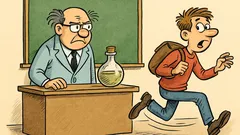 Vic: Profesor kemije pita studenta...