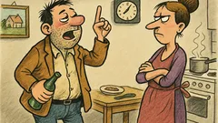 Vic: Nakon pića muž stiže kući...