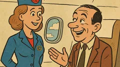 Vic: Putnik pita stjuardesu za ime