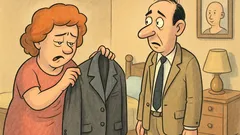 Vic: Žena pregledava mužu odijelo svake večeri