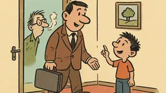 Vic: Peričin tata vraća se kući s posla