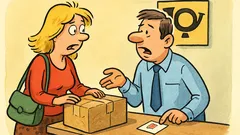 Vic: Plavuša u pošti šalje paket