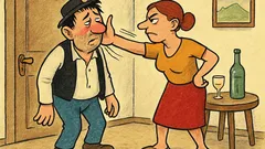 Vic: Dođe Zagorac doma pijan...