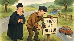 Vic: Župnik i zvonar upozoravaju vozače