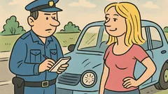 Vic: Policajac zaustavi plavušu zbog svjetala