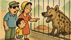 Vic: Mujo bez naočala u zoološkom vrtu