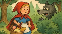 Vic: Prolazi Crvenkapica kroz šumu...