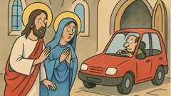 Vic: Isuse i Marijo, ulaze u kafić