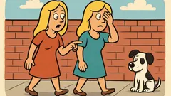 Vic: Idu dvije plavuše ulicom…