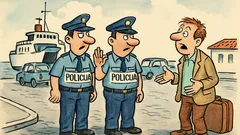 Vic: Mate i Šime u trajektnoj luci