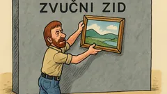 Vic: Chuck Norris objesio sliku na Zvučni zid