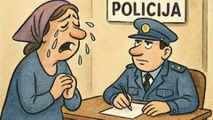 Vic: Žena u suzama u policiju...