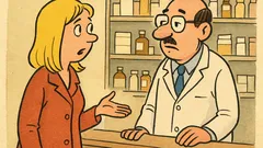 Vic: Pita plavuša u ljekarni...