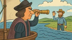 Vic: Kolumbo ugleda Ameriku—Chuck Norris maše