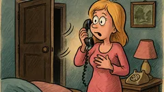 Vic: Plavuša sama kod kuće čuje šum