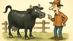 Vic: Prodajem kravu, crna metalik boja