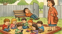 Vic: Majka dolazi po dijete u vrtić