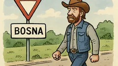 Vic: Chuck Norris je preživio u Bosni