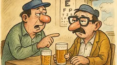 Vic: Kaže Haso Muji—okulist hitno!