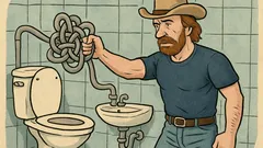 Vic: Chuck Norris ulazi u kupaonicu...