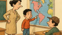 Vic: Učiteljica izvede Muju pred kartu