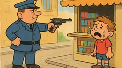 Vic: Policajac pita dječaka zašto plače