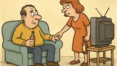 Vic: Sinoć smo supruga i ja na kauču...