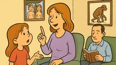 Vic: Djevojčica pita mamu o roditeljima