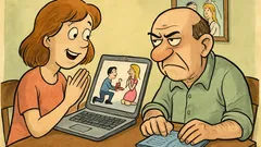 Vic: Kći tati najavi internetsko vjenčanje