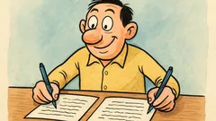 Vic: Kako se zove čovjek koji piše?