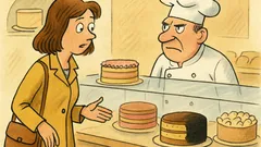 Vic: Mlada žena ulazi u slastičarnicu i pita