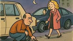 Vic: Čučao sam iza auta i...