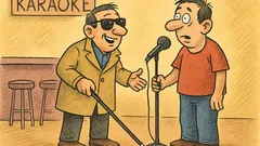 Vic: Što kaže slijepac na karaokama?