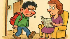 Vic: Dolazi Ivica iz škole neraspoložen